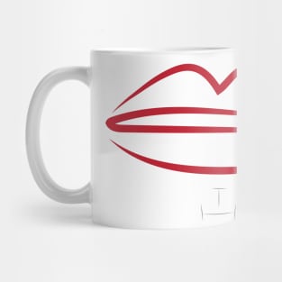 Red Lips Mug